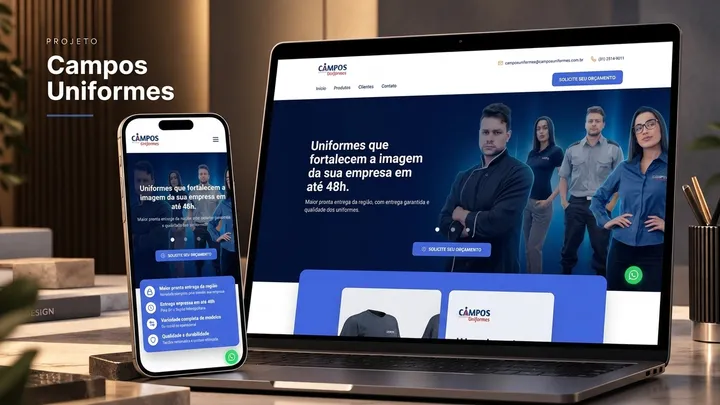 Campos Uniformes: Business websites