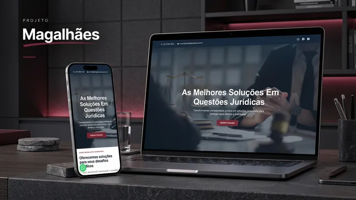 Magalhães: Landing pages