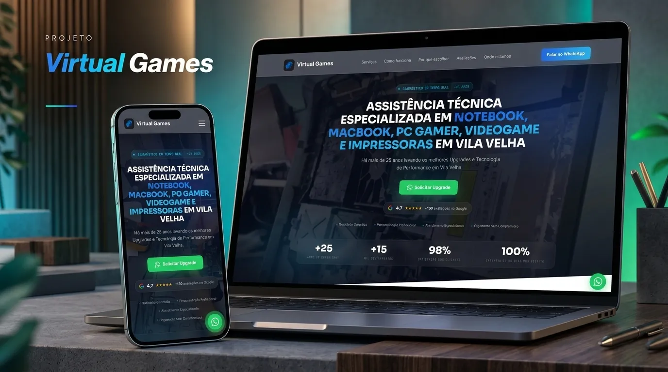 Captura del proyecto Virtual Games