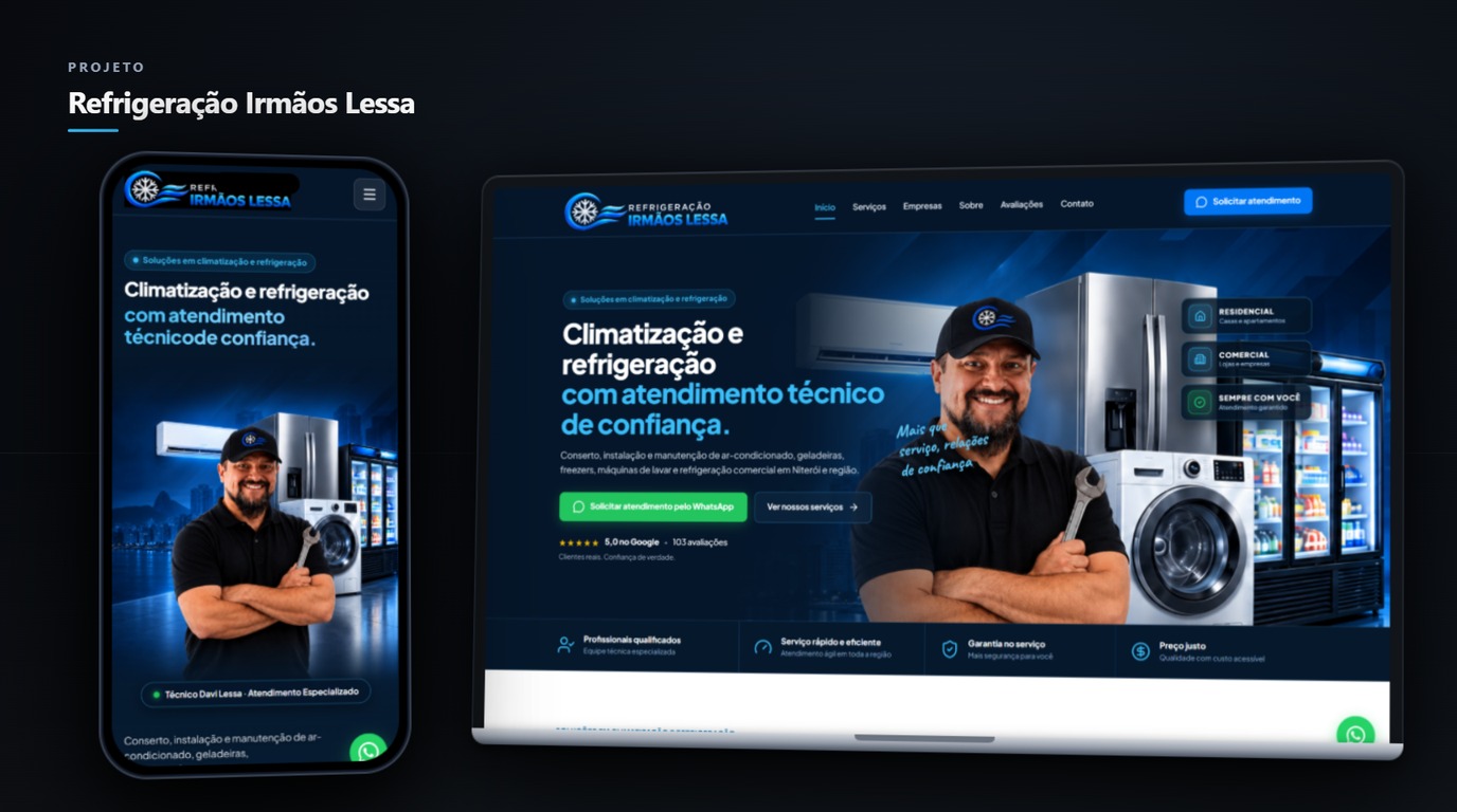 Expanded image of the Refrigeração Irmãos Lessa project